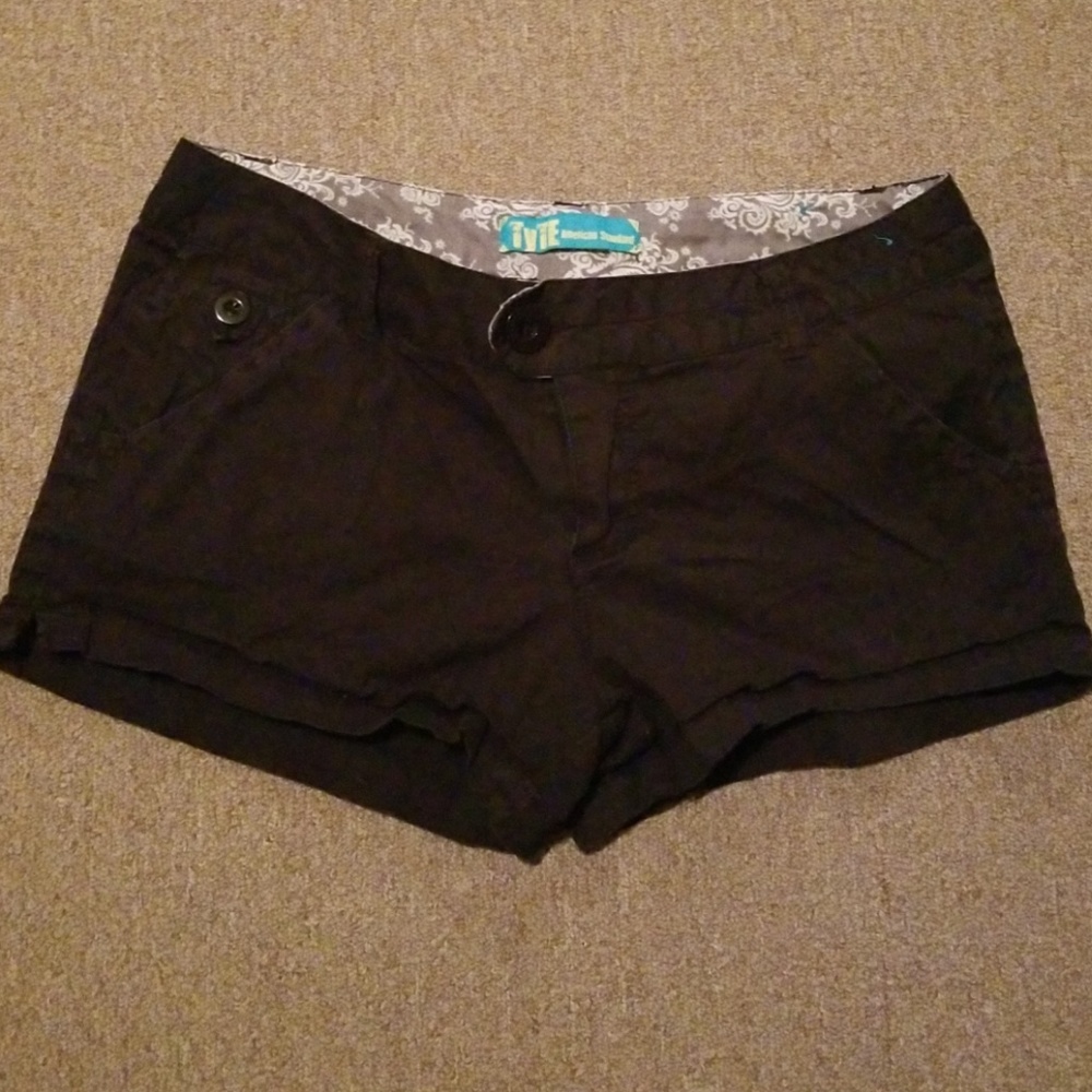 black dress shorts
